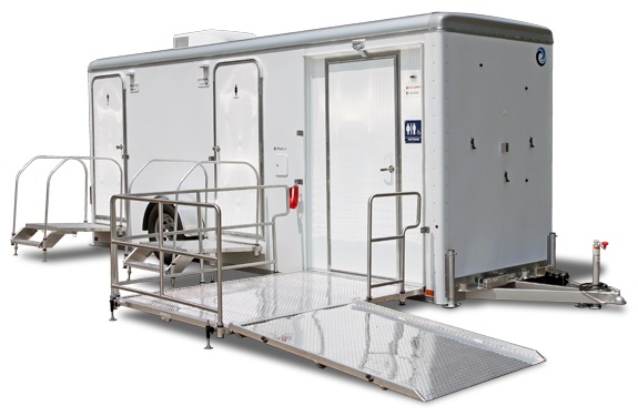 ADA Handicapped Wheelchair Accessible Restroom Trailer Rentals in Pennsylvania