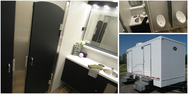 Restroom Trailer Rentals For Weddings in Pennsylvania