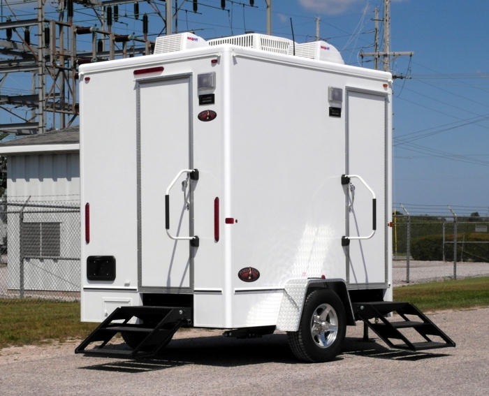 Smallest, Single Stall Restroom Trailer Rental in Pennsylvania